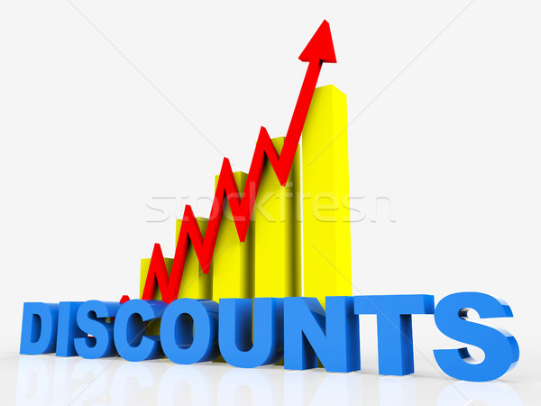 Big Discount Indicates Cut Rate And Data Stock photo © stuartmiles