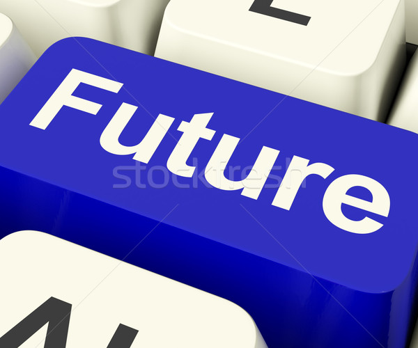 Foto stock: Futuro · clave · pronóstico · profecía