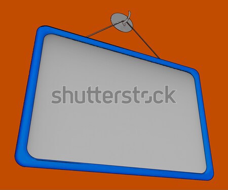Blank Noticeboard Copy space Shows Display Space Stock photo © stuartmiles