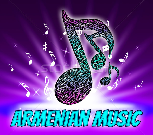 Armenian Music Represents Djivan Gasparyan And Folk Stock photo © stuartmiles