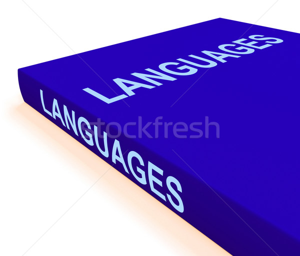 Stockfoto: Talen · boek · boeken · taal · tonen