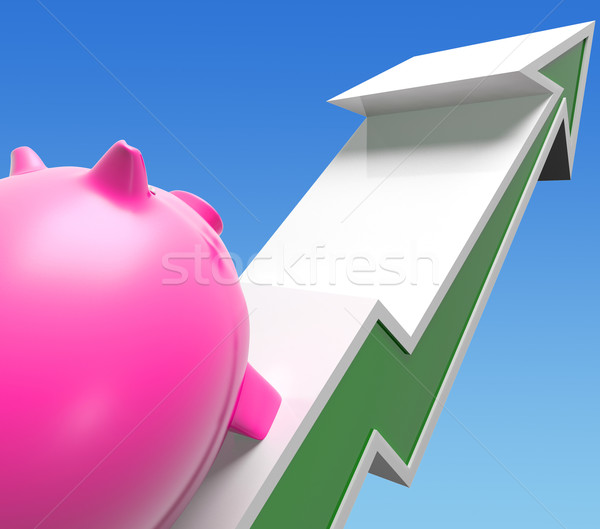 Climbing crescita investimento risparmio Foto d'archivio © stuartmiles