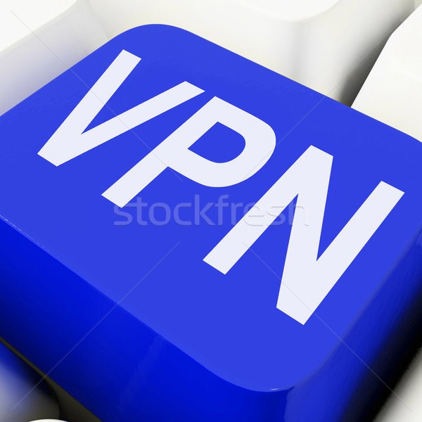 VPN Keys Mean Virtual Private Network  Stock photo © stuartmiles
