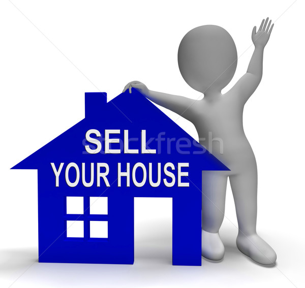 Sell Your House Home Shows Putting Property On The Market Stock photo © stuartmiles