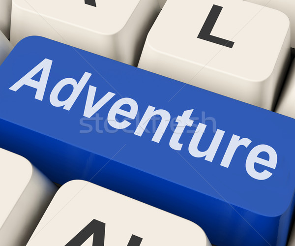Adventure Key Means Venture
 Stock photo © stuartmiles
