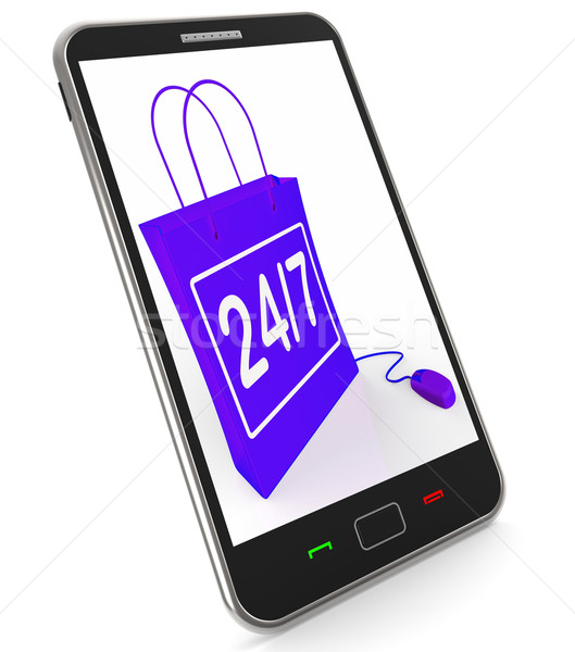 7 袋 オンラインショッピング 可用性 インターネット ウェブ ストックフォト © stuartmiles