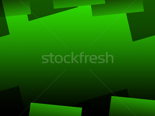 Green Geometric Background Means Digital Art Pattern Stock photo © stuartmiles