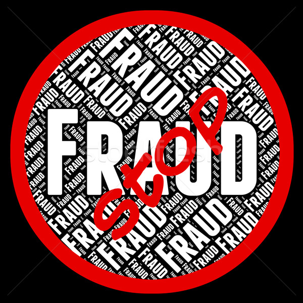 Arrêter fraude prudence danger [[stock_photo]] © stuartmiles