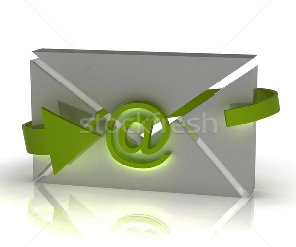 Foto stock: Envelope · assinar · internet · comunicação · mensagem · on-line