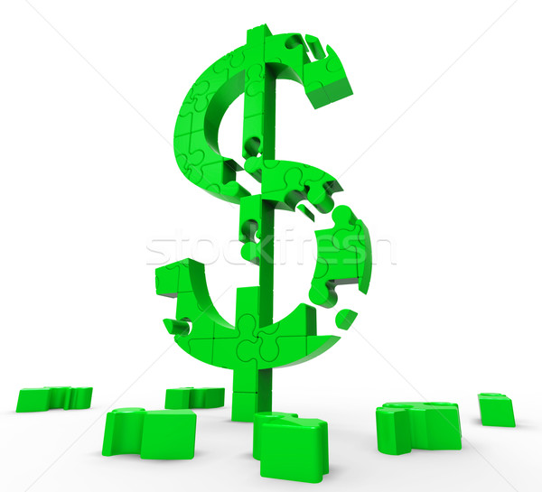 Zdjęcia stock: Dolar · symbol · sukces · bogactwo · dochód