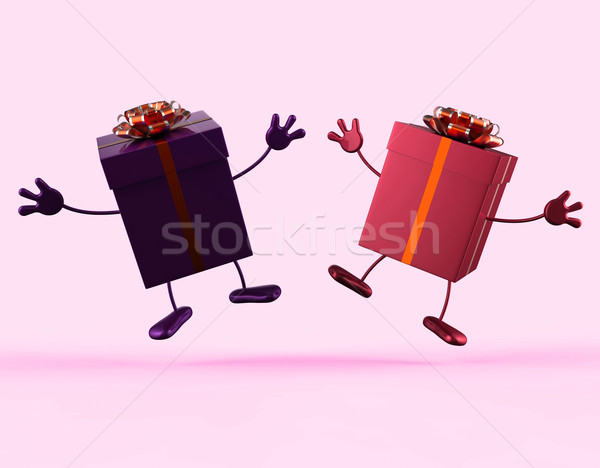 Presents Show Special Purchase For Friends Or Family Stock photo © stuartmiles