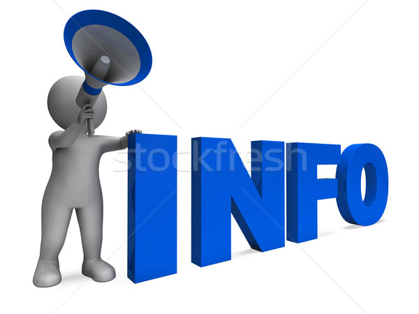 Info Announcement Shows Information Inform And Faq Stock photo © stuartmiles