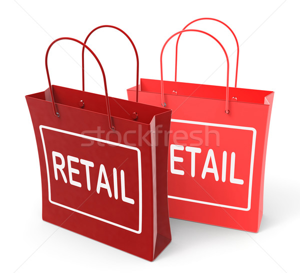 Retail Bags Show  Commercial Sales and Commerce Stock photo © stuartmiles