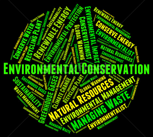 Environmental Conservation Indicates Preserving Sustainable And  Stock photo © stuartmiles