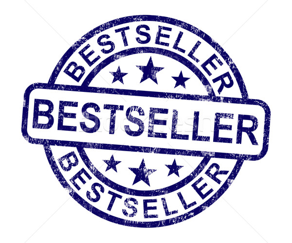 Bestseller Stamp Shows Top Rated Or Leader Stock photo © stuartmiles