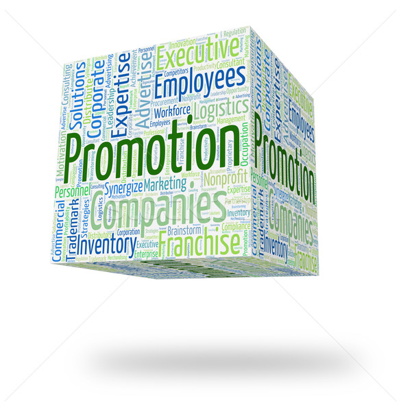 Promotion Word Means Offer Retail And Reduction Stock photo © stuartmiles