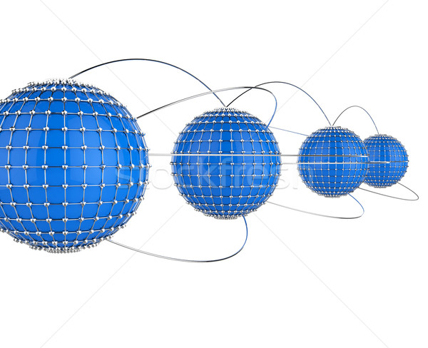 Hálózat kapcsolódik konnektivitás technológia globális kommunikáció világszerte Stock fotó © stuartmiles