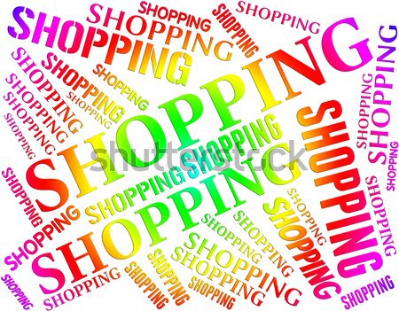Discounts Words Shows Reduction Savings And Text Stock photo © stuartmiles