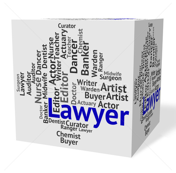 ügyvéd állás jogtanácsos jogi tanácsadó munka Stock fotó © stuartmiles