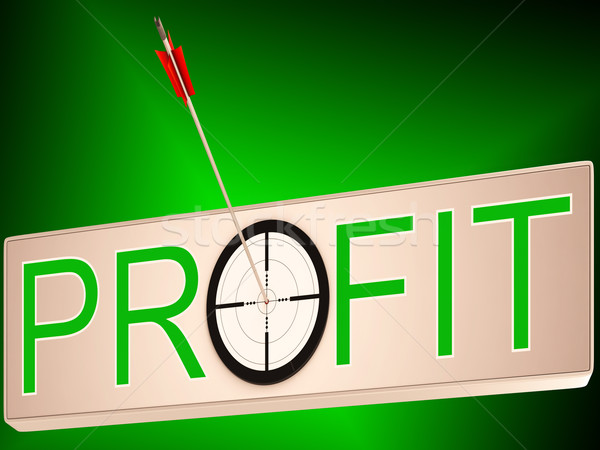 Profitto reddito business crescita mercato Foto d'archivio © stuartmiles