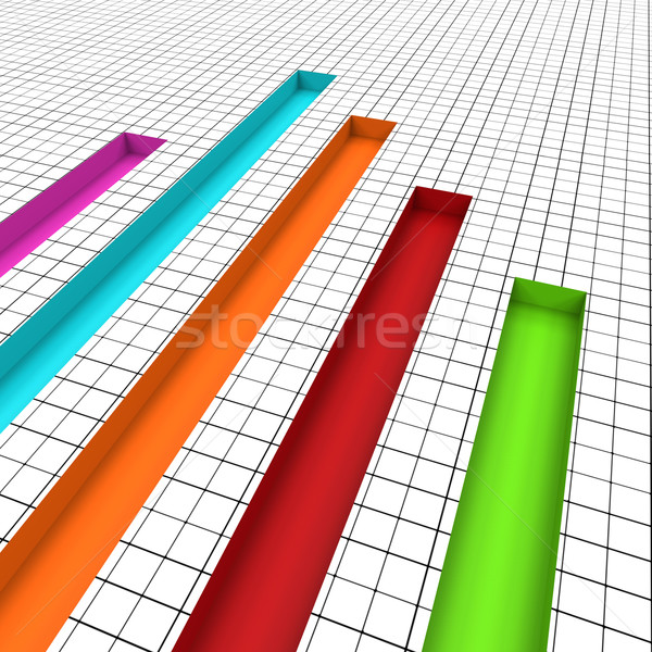 Graph Report Indicates Graphs Profit And Data Stock photo © stuartmiles