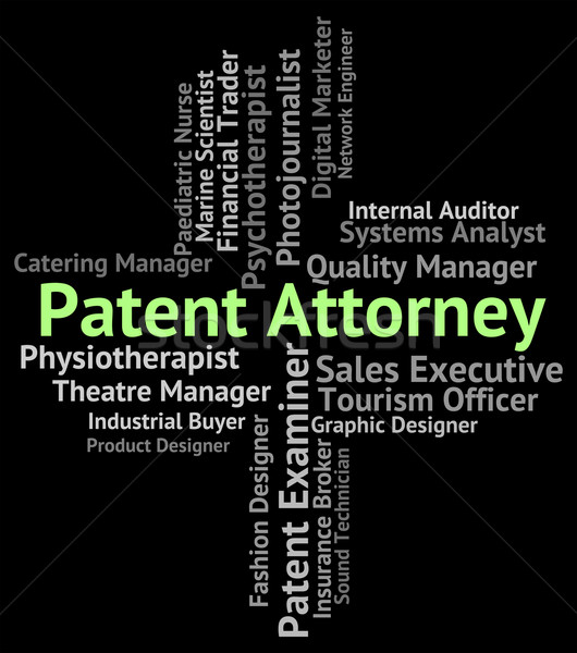 Patent Attorney Represents Legal Representative And Qc Stock photo © stuartmiles