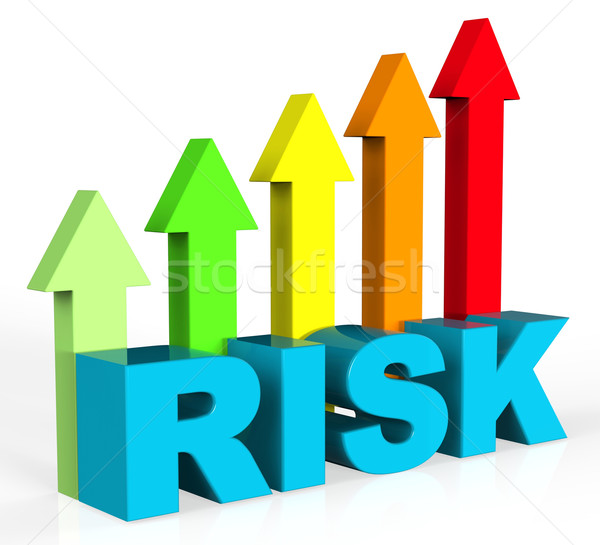 Increase Risk Means Hurdle Danger And Insecurity Stock photo © stuartmiles