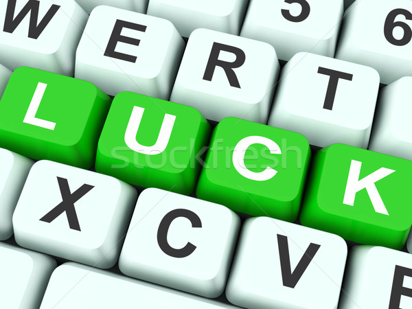 Luck Keys Meaning Lucky Or Fate  Stock photo © stuartmiles