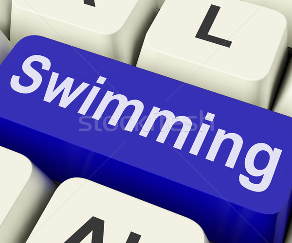 Swimming Key Means Water Sport
 Stock photo © stuartmiles