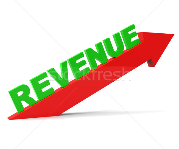 Increasing Revenue Represents Advance Earn And Improvement Stock photo © stuartmiles