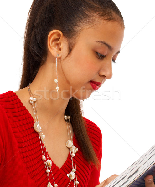 Girl Improving Her Education Stock photo © stuartmiles