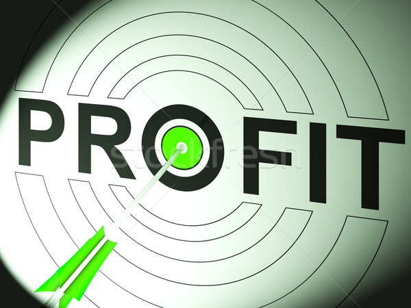 Profitto business successo di trading reddito Foto d'archivio © stuartmiles