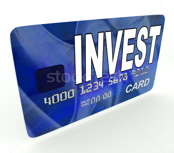 Crédit carte de débit argent Photo stock © stuartmiles