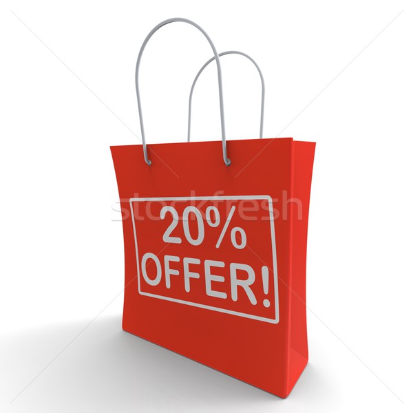 Twenty Percent Off Shows Bargain Stock photo © stuartmiles