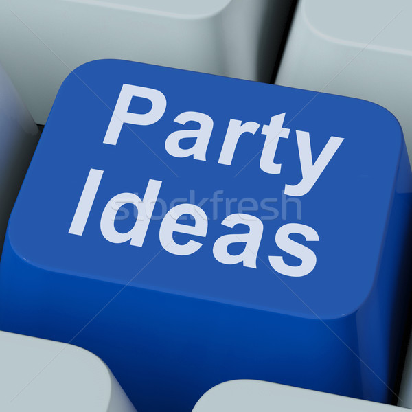 Party Ideas Key Shows Celebration Planning Suggestions Stock photo © stuartmiles