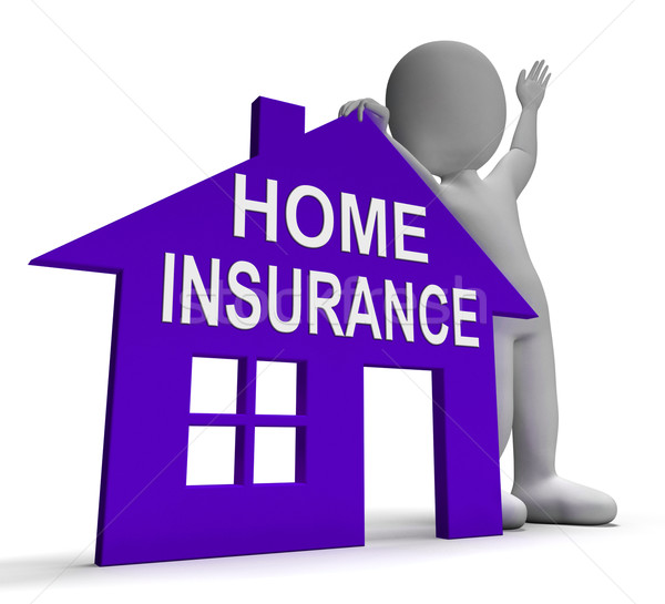 Home Insurance House Means Insuring Property Stock photo © stuartmiles