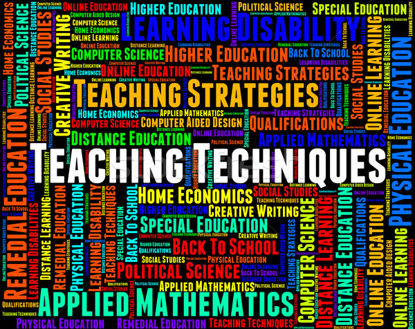 Teaching Techniques Indicates System Teacher And Educate Stock photo © stuartmiles