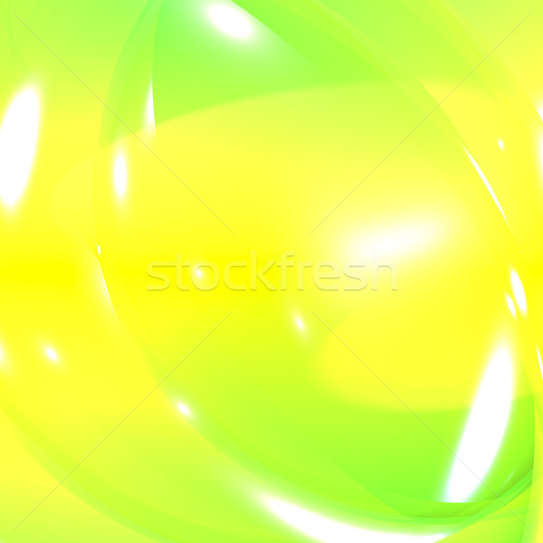 Fresh Yellow And Green Abstract Background Shows Vibrance And Vi Stock photo © stuartmiles