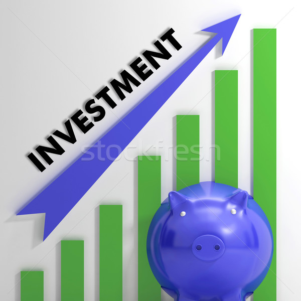 Raising Investment Chart Showing Increased Profit Stock photo © stuartmiles