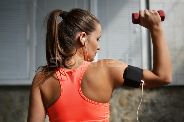 working out in the fitness studio Stock photo © studio1901