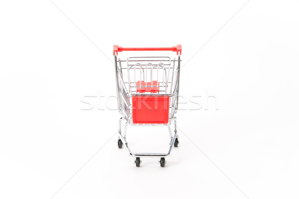 Caddy for shopping in supermarket Stock photo © Studio_3321