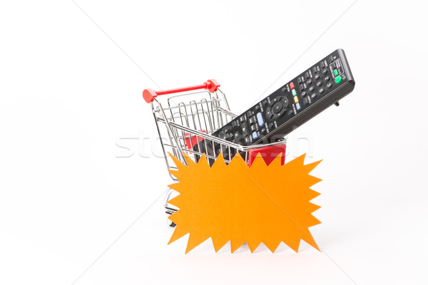 Caddy for shopping with remote control Stock photo © Studio_3321