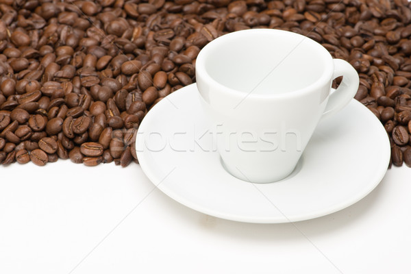 Cup of coffee with seed Stock photo © Studio_3321