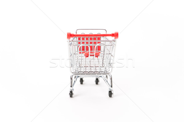 Caddy for shopping in supermarket Stock photo © Studio_3321