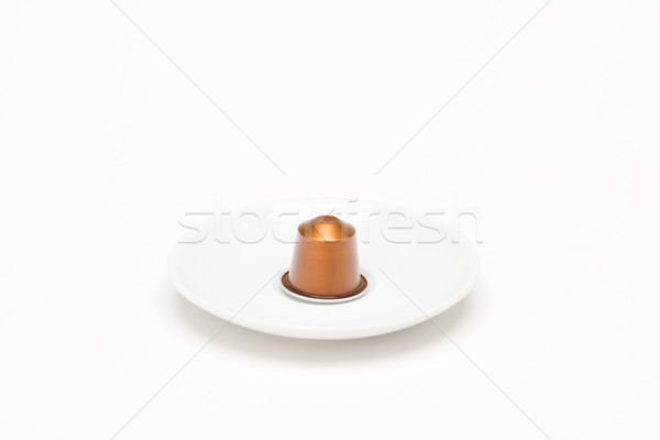 Cup of coffee with capsule Stock photo © Studio_3321