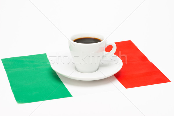 Cup of coffee with flag Stock photo © Studio_3321