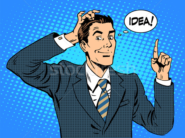 Creative business people businessman idea Stock photo © studiostoks