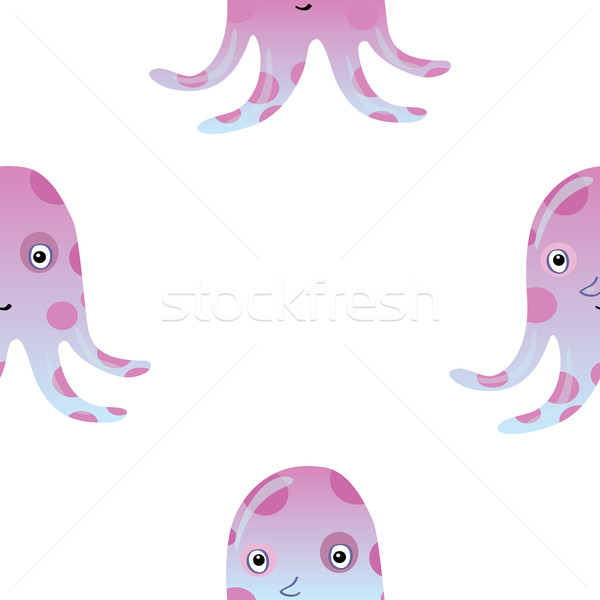 Méduse poulpe marines océan animaux [[stock_photo]] © studiostoks