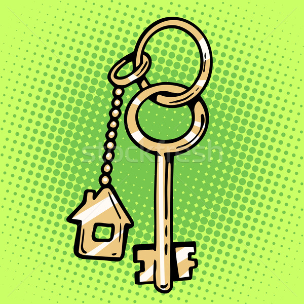 keychain house keys Stock photo © studiostoks