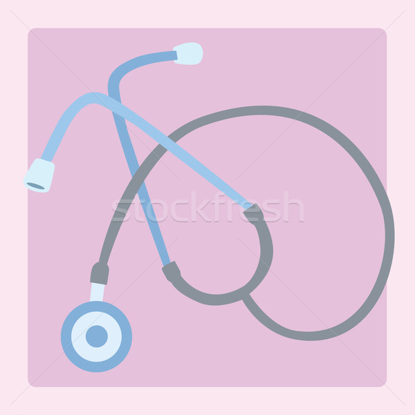 Medical equipment stethoscope Stock photo © studiostoks